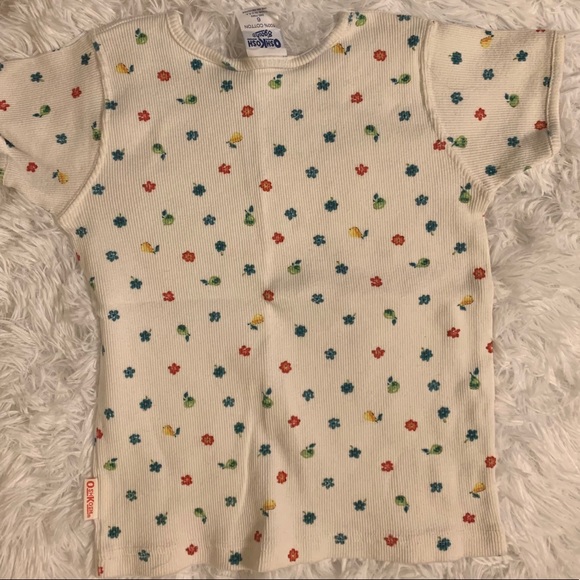 Shirt with multicolored flowers circa 1990s - Picture 5 of 7